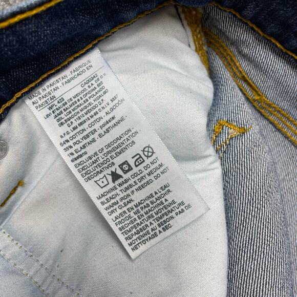 Levi's Strauss Mens Pants Blue Jeans - Picture 6 of 11